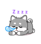 灰色柴犬マランちゃん～毎日が楽しい！（個別スタンプ：39）