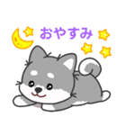 灰色柴犬マランちゃん～毎日が楽しい！（個別スタンプ：40）