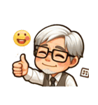 白髪の夫子（個別スタンプ：5）