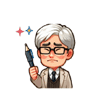 白髪の夫子（個別スタンプ：9）
