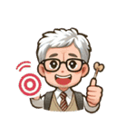 白髪の夫子（個別スタンプ：11）