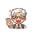 白髪の夫子（個別スタンプ：13）