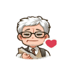 白髪の夫子（個別スタンプ：15）