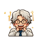 白髪の夫子（個別スタンプ：17）