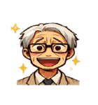 白髪の夫子（個別スタンプ：23）