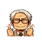 白髪の夫子（個別スタンプ：24）