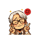 白髪の夫子（個別スタンプ：26）
