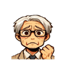 白髪の夫子（個別スタンプ：27）