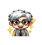 白髪の夫子（個別スタンプ：29）