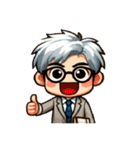 白髪の夫子（個別スタンプ：31）