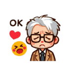 白髪の夫子（個別スタンプ：39）