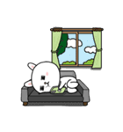 働きたくない社会人☆ゆるラビ（個別スタンプ：24）