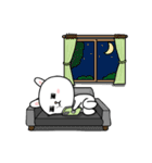 働きたくない社会人☆ゆるラビ（個別スタンプ：25）