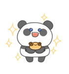 てぶくろパンダ・ぽぽた（個別スタンプ：2）