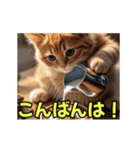 ほんわか動物の毎日スタンプ（個別スタンプ：3）