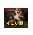 ほんわか動物の毎日スタンプ（個別スタンプ：4）