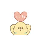 セキセイインコのゆずとライチ（個別スタンプ：16）