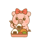 はらぺこぶたさん – 食いしんぼうスタンプ（個別スタンプ：4）
