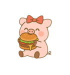 はらぺこぶたさん – 食いしんぼうスタンプ（個別スタンプ：7）