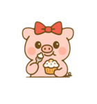 はらぺこぶたさん – 食いしんぼうスタンプ（個別スタンプ：11）