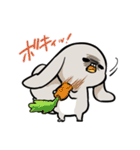 グレーのロップイヤーさん【感情】（個別スタンプ：34）