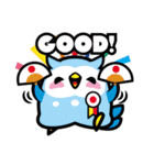 Loveinko鳥さんいっぱいわいわいスタンプ（個別スタンプ：3）