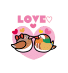 Loveinko鳥さんいっぱいわいわいスタンプ（個別スタンプ：6）