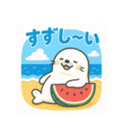 なつだよ！24アニマルズ（個別スタンプ：5）