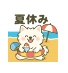 ハクの部屋／毎年使える夏スタンプ（個別スタンプ：14）