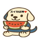青耳犬 夏（個別スタンプ：1）