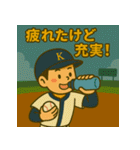 野球部の日常スタンプ ナイスバッティング（個別スタンプ：28）