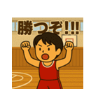 部活男子の熱血バスケスタンプ（個別スタンプ：10）