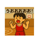 部活男子の熱血バスケスタンプ（個別スタンプ：21）