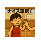 部活男子の熱血バスケスタンプ（個別スタンプ：30）