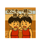 部活男子の熱血バスケスタンプ（個別スタンプ：35）
