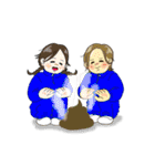 毛虫村の毛虫村長（個別スタンプ：19）