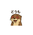 "充血カワウソ"の一日（個別スタンプ：1）