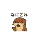 "充血カワウソ"の一日（個別スタンプ：10）