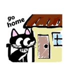 ブサ猫ちぢり（1）日常編（個別スタンプ：14）