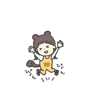 Animal and girl ✳︎（個別スタンプ：2）