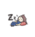 Animal and girl ✳︎（個別スタンプ：4）
