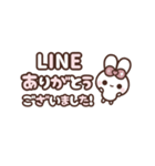 [❶]飛び出す⬛シンプルLINE❤️敬語⬛ローズ（個別スタンプ：8）