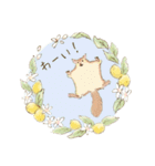 色んなシーンで使える癒しのリース（個別スタンプ：23）