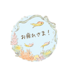 色んなシーンで使える癒しのリース（個別スタンプ：27）