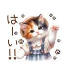 今を使える梅雨と初夏の水彩ねこ‎︎✿（個別スタンプ：36）