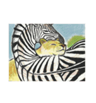 絵本のような動物たち・生き物・自然（個別スタンプ：1）