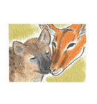 絵本のような動物たち・生き物・自然（個別スタンプ：8）