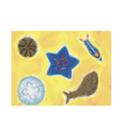 絵本のような動物たち・生き物・自然（個別スタンプ：17）