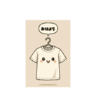 Tシャツのスタンプです（個別スタンプ：1）