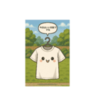 Tシャツのスタンプです（個別スタンプ：4）